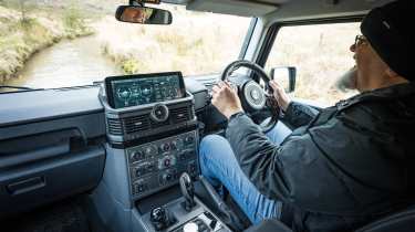 Ineos Grenadier Trailmaster long-term test - driving shot